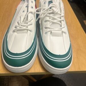 Men’s athletic shoes.